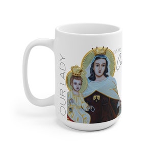 Our Lady of Mt. Carmel Prayer Mug 15oz