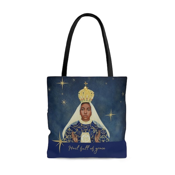 Our Lady of Africa Black Madonna Tote Bag