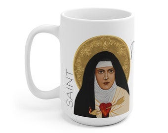 Saint Teresa of Avila Prayer Mug 15oz