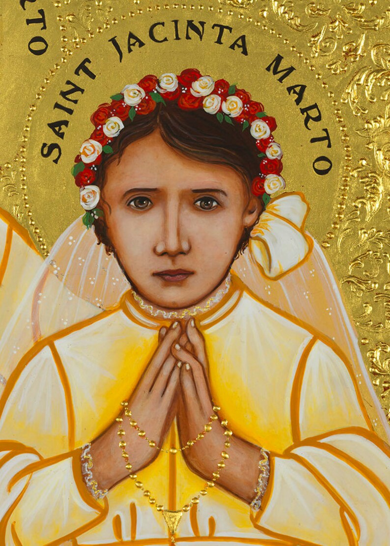 Saints Francisco &amp; Jacinta Marto Ready to Frame Print | Etsy