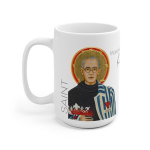 Saint Maximillian Kolbe Prayer Mug 15oz