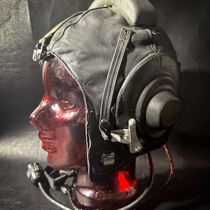 Military Helmet| Air Force Russian Helmet | Air Force Headwear | MIG-29 TU-95 Authentic Red Army Helmet | Aviation Helmet | Leather Headwear