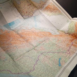 ビンテージ地図、ソビエト地図、ユーゴスラビア地図、1986年地図、ロシア地図、歴史地図、壁掛け地図、コレクター向け地図、地理装飾、地図作成