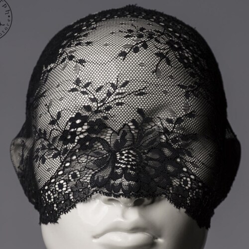Sexy Black Lace Mask / Pseudo Blindfold | Etsy