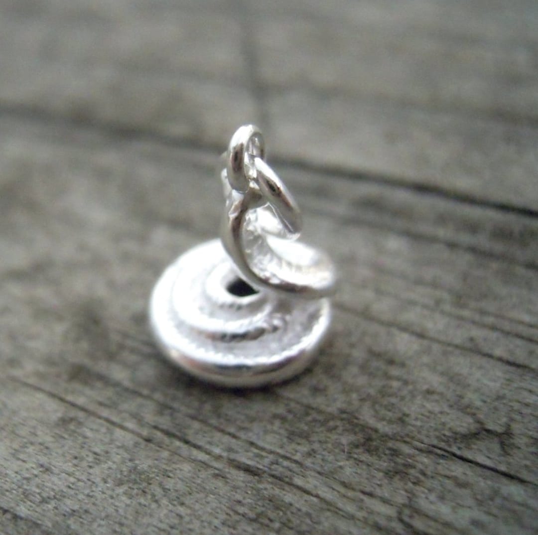 Sterling Silver Snake Charmer Pendant or Charm Bracelet Charm