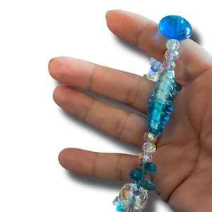 Crystal Beaded Prism Sun Catcher, Sparkling Beachy Window Dressing