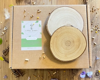 Bird Seed Pizza Kit for Children: Nature Craft Activity Box | Outdoor Kids Activity