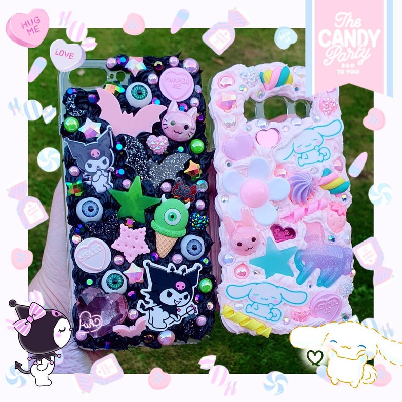 Custom Deco Phone Case Kawaii or Creepy Cute Etsy