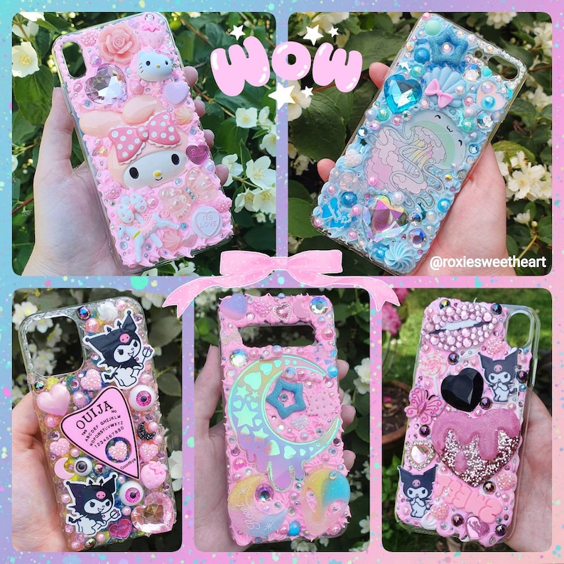 Custom Deco Phone Case Kawaii or Creepy Cute Etsy