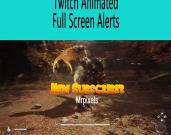 Alertas de Twitch de Explosión de Transformación de Cómic: Superposición animada a pantalla completa