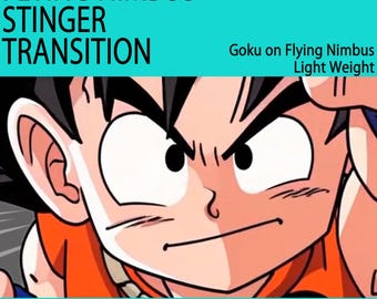 Transiciones de anime, superposición de Twitch con Stinger animado para streamers y VTubers