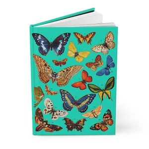 Butterfly Hardback Journal: Nature Lover&#39;s Notebook