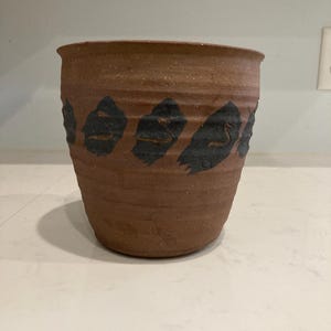 Vintage Crock / Planter, signed original studio pottery