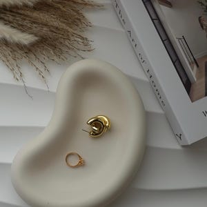 Luna Bowl | Jesmonite | Handmade | Minimalist Decor