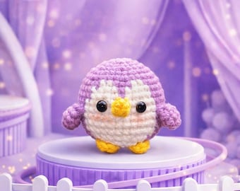 Kit de pingüino de crochet DIY: regalo creativo para principiantes con tutorial