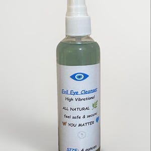 Evil Eye Cleansing Spray- Cleanse and Protect from Evil Eye