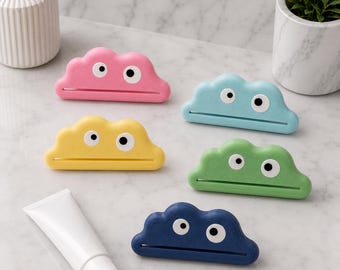 Toothpaste Squeezer Monster Tube Saver Unique Bathroom Gadget Oral Care Accessory Kids Helper