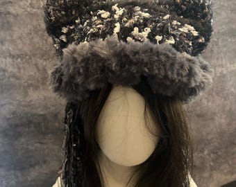 Short Style Cat Ear Beanie - Cozy & Handmade Crochet Winter Hat