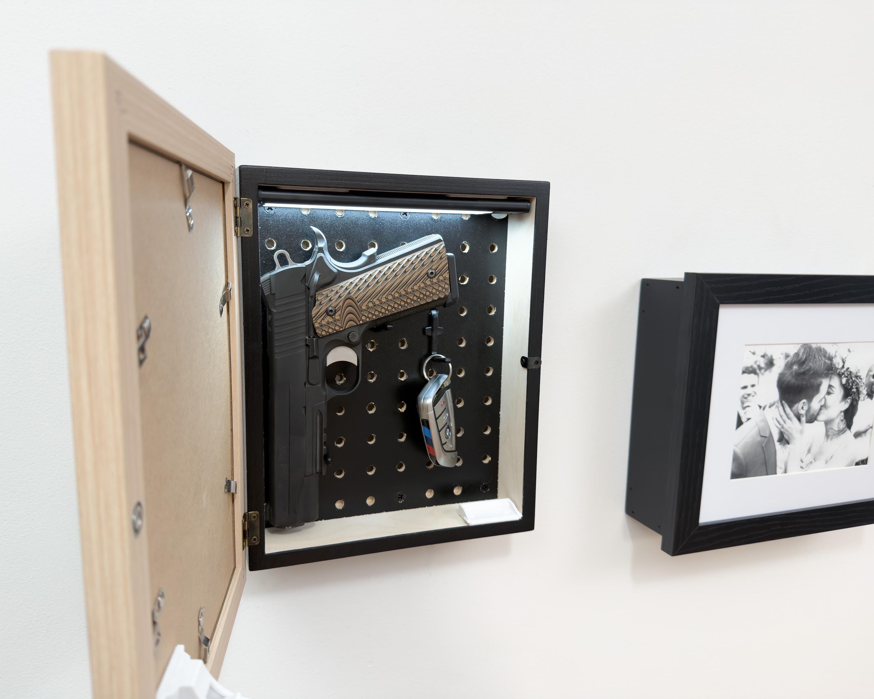 Hidden Concealment Box, Picture Frame Storage, Personalized Husband ...