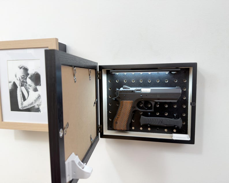 Hidden Concealment Box, Picture Frame Storage, Personalized Husband ...