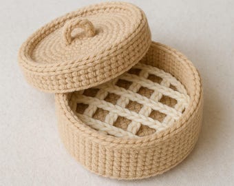 Crochet/Amigurumi Pattern Bamboo Steamer PDF Instant Download