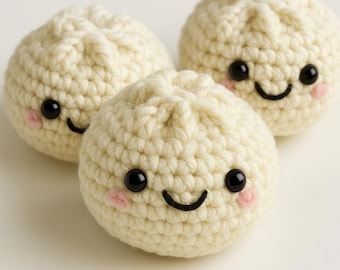 Gehaakt/amigurumipatroon Bao Bun pdf, direct downloaden
