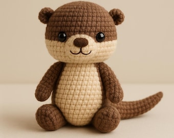 Crochet/Amigurumi Pattern Otter Instant Download