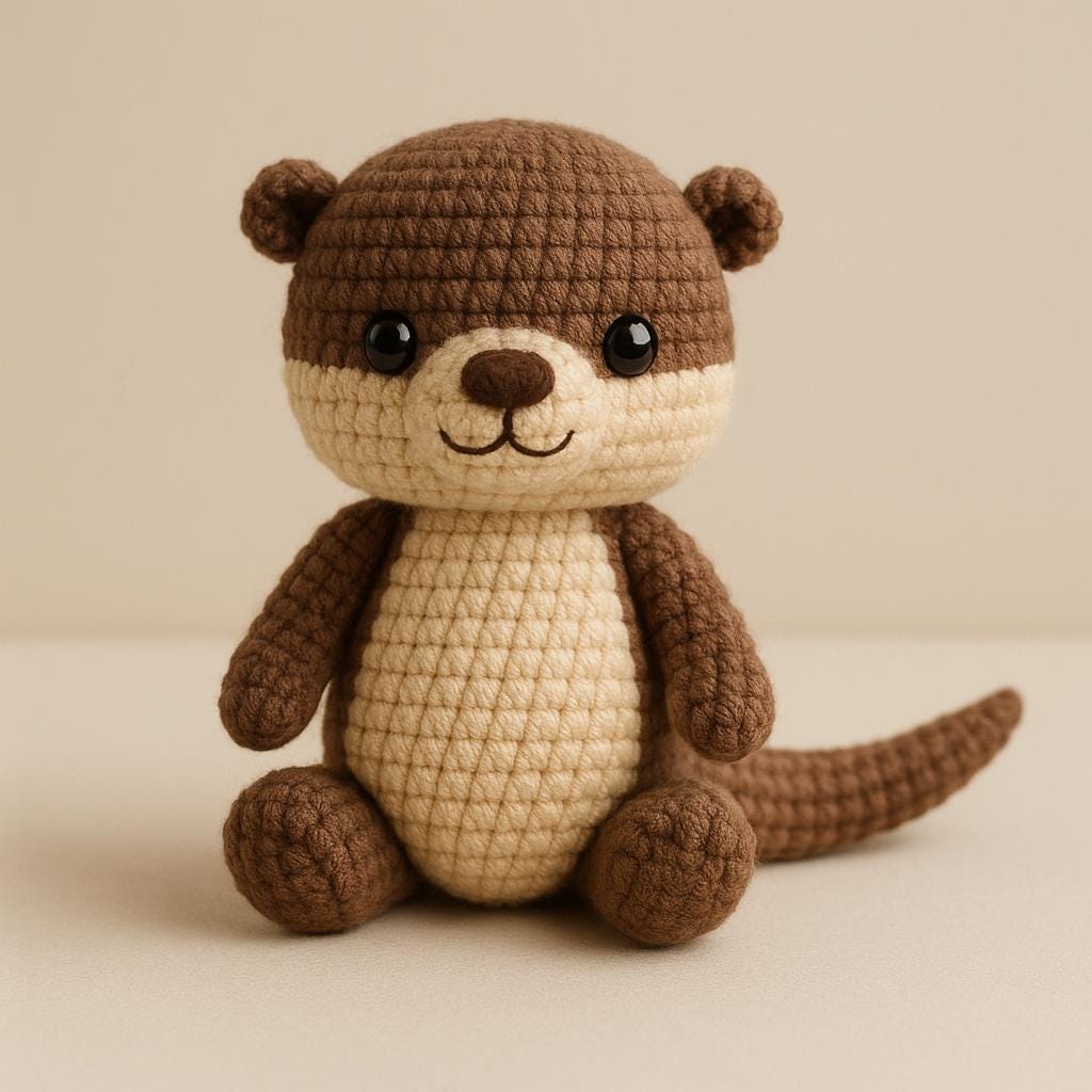 39 Plushie Crochet Patterns for Soft, Cuddly Amigurumi Makes 34 Crochet/Amigurumi Pattern Otter