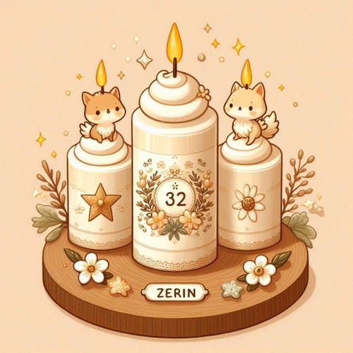 レインボーフラワーキャンドル - Etsy 日本