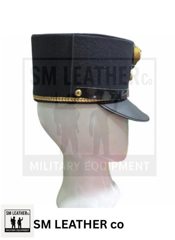 Vecchio Berretto Cappello Militare Uniforme Divisa Esercito Ungherese - Foto 11