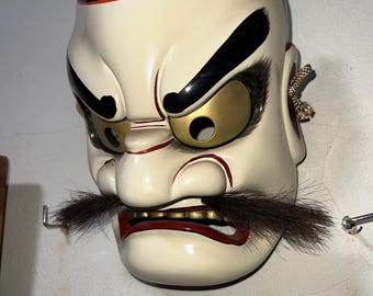 手作りおかめ面：日本の伝統民話の木工芸 - Etsy 日本