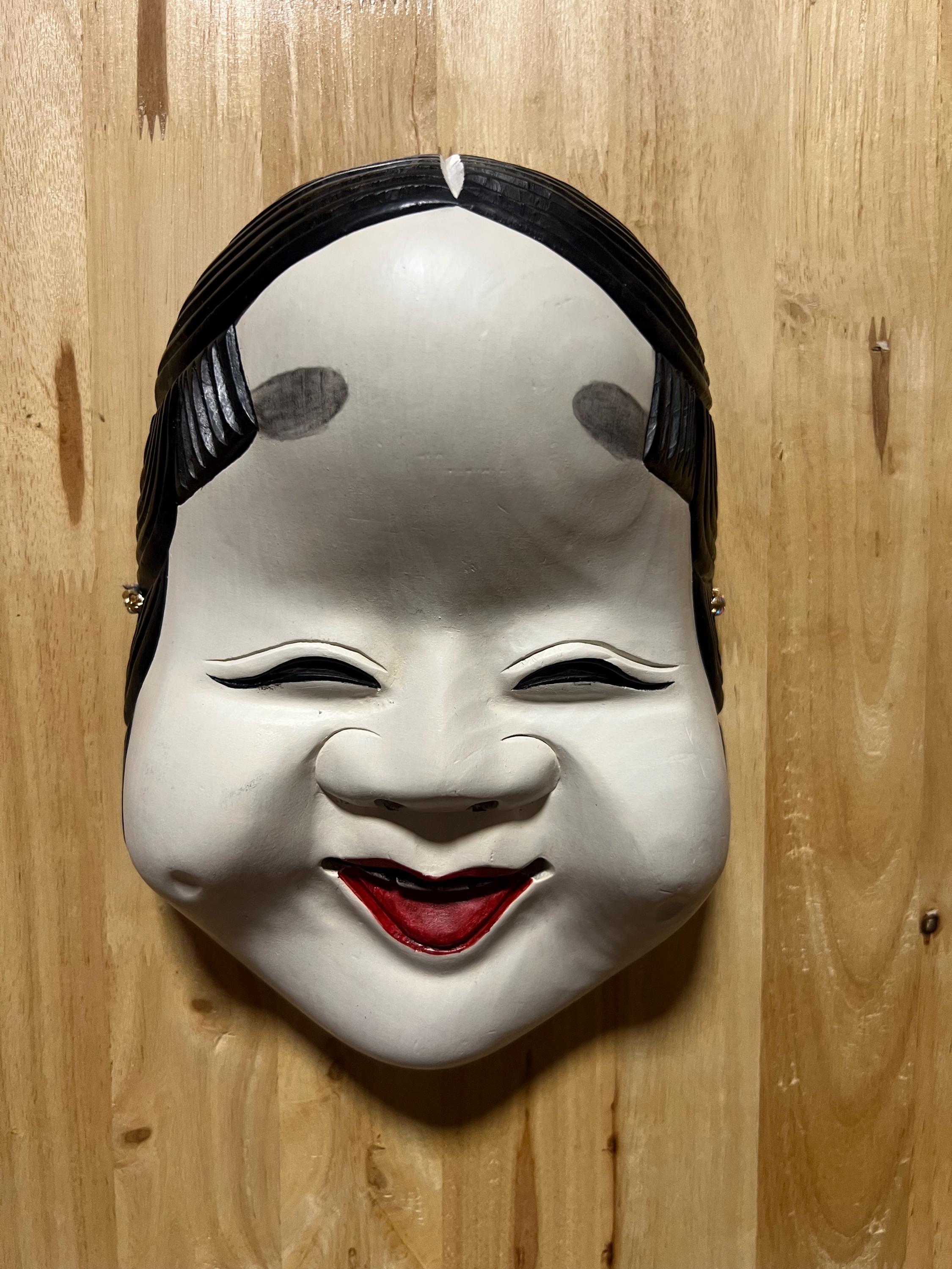 Okame mask - Etsy 日本