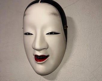 大鬼神 能面 | 大鬼神 | 手彫り・手描き木製 | スタイルB ヤギ毛