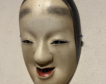 手彫り 能面 大鬼神 能面 | 大鬼神 | 手彫り・手描き木製 | スタイルB ヤギ毛