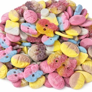 BUBS Mega schwedischer Bonbon-Mix | Vegane, gelatinefreie skandinavische Süßigkeiten aus Schweden importiert