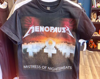 menopause metal shirt