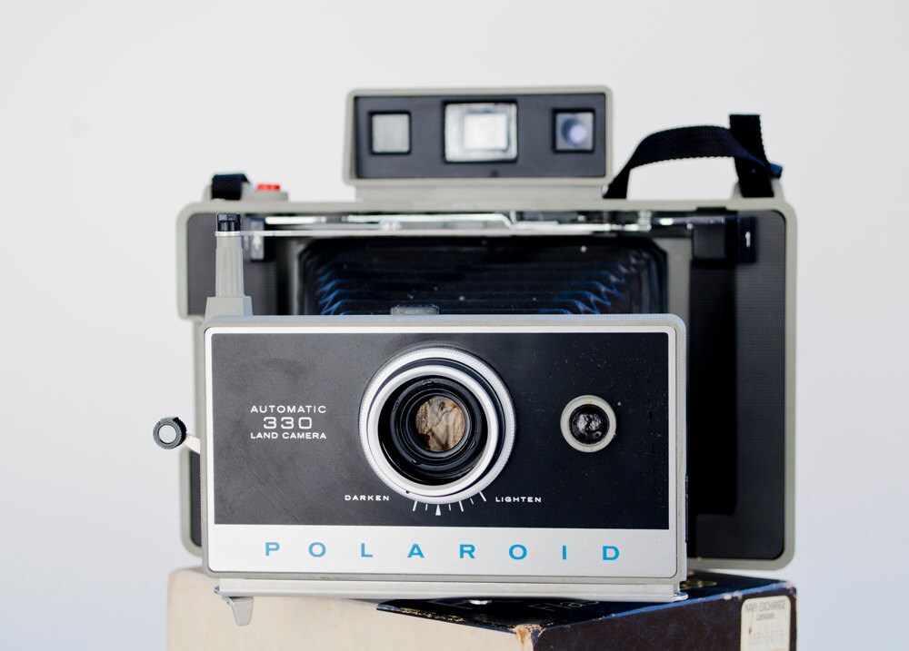 Polaroid Model 330 Land Camera peelapart film camera with Etsy