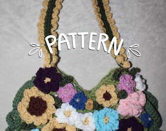 Wildflower Dreams Tote Crochet Pattern