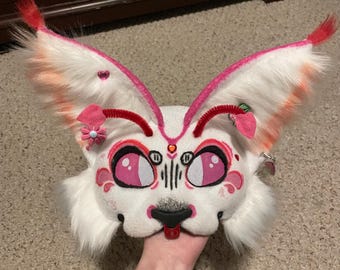 Butterfly Cat Therian Premade Mask