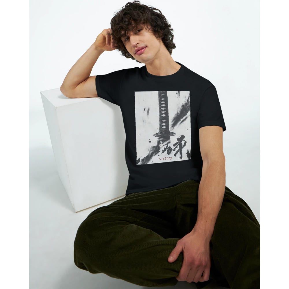 Fitness Shirt, Funny Gym Shirt,Katana Shirt, Workout Shirt, Gym Shirt, Weightlifting Shirt, Anime Shirt, Japanese Shirt, Men'S Shirt Trendverse