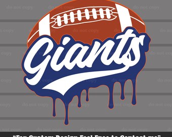Giants SVG PNG, Giants Football, Digital download, Cut File, Cricut, Football PNG, Football Gifts, Game Day, Best for Printing, T-shirt, Mug