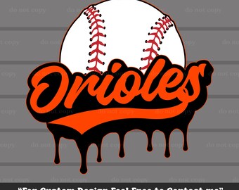 Orioles SVG PNG, Béisbol Orioles, Descarga digital, Archivo de corte, Cricut, Béisbol PNG, Regalos de béisbol, Día de juego, Ideal para imprimir, Camiseta