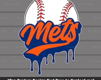 Mets SVG PNG, Mets Béisbol, Descarga digital, Archivo de corte, Cricut, Béisbol PNG, Regalos de béisbol, Día de juego, Ideal para imprimir, Camiseta, Vaso