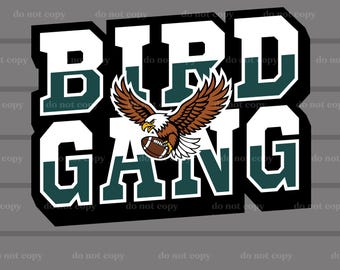 Eagles PNG, Eagles SVG, Eagles Svg Cricut Cutfile, Bird Gang, Eagles Mascot, Eagles Vector, Eagles T-shirt, Logo, Eps, Eagles Sublimation