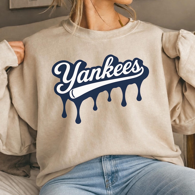 Yankees SVG PNG Bundle, Game Day, Retro Yankees Typography, Digital ...