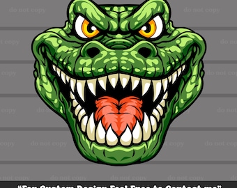 Gators SVG PNG, archivo de corte, Cricut, béisbol, regalos de fútbol americano, mascota escolar, día de partido, descarga digital, ideal para imprimir, camiseta, pegatina