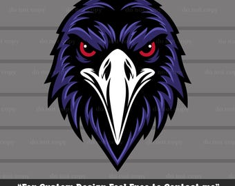 Ravens SVG PNG, Ravens Svg para Cricut Cutfile, Ravens Game Day, Mascota escolar, Ravens Football, Baseball, Soccer, Descarga digital, Camiseta