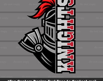 Caballeros SVG, Caballeros PNG, Archivo de corte Cricut de Caballeros, EPS, Mascota de los Caballeros, Descarga instantánea, Mascota de los Caballeros de Fútbol Americano y Béisbol, Día de juego, Camiseta