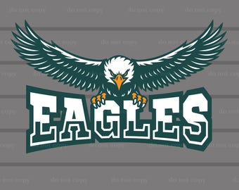 Eagles SVG, Eagles PNG, Eagles Svg Cricut, Eagles Svg Cutfile, Eps, Eagles Mascot, Eagles Vector, Eagles T-shirt, Logo, Eagles Sublimation
