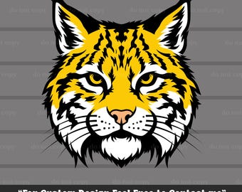 Wildcats SVG PNG, archivo de corte, Cricut, béisbol, regalos de fútbol americano, mascota escolar, día de partido, descarga digital, ideal para imprimir, camiseta, pegatina